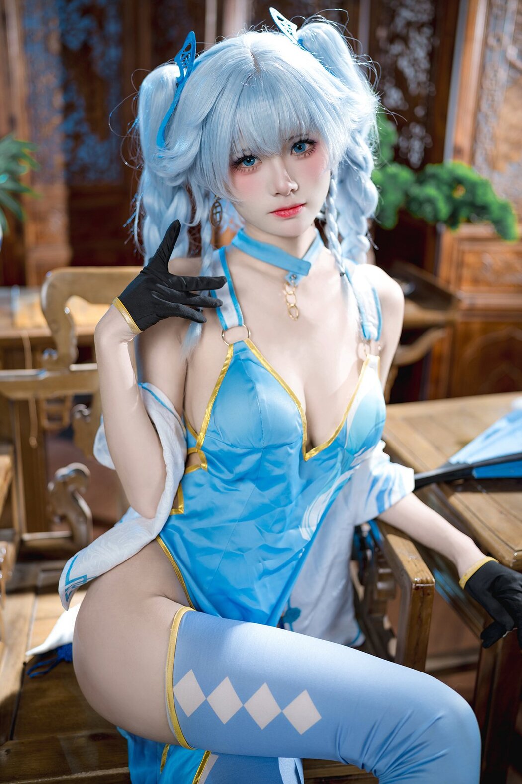 Coser@九柒喵 – 翠雀媚 (34P) Cover Photo