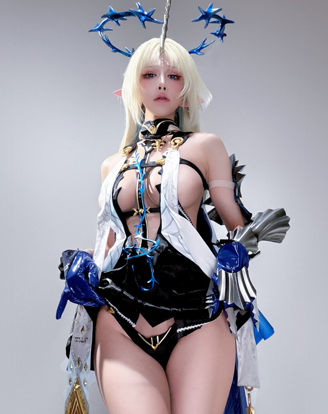 Coser@水淼Aqua – 遐蝶+芙露德莉斯 自拍 (46P)