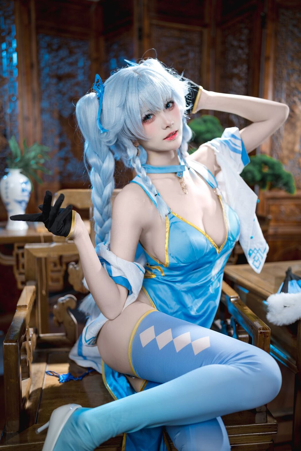 Coser@九柒喵 – 翠雀媚 (34P)