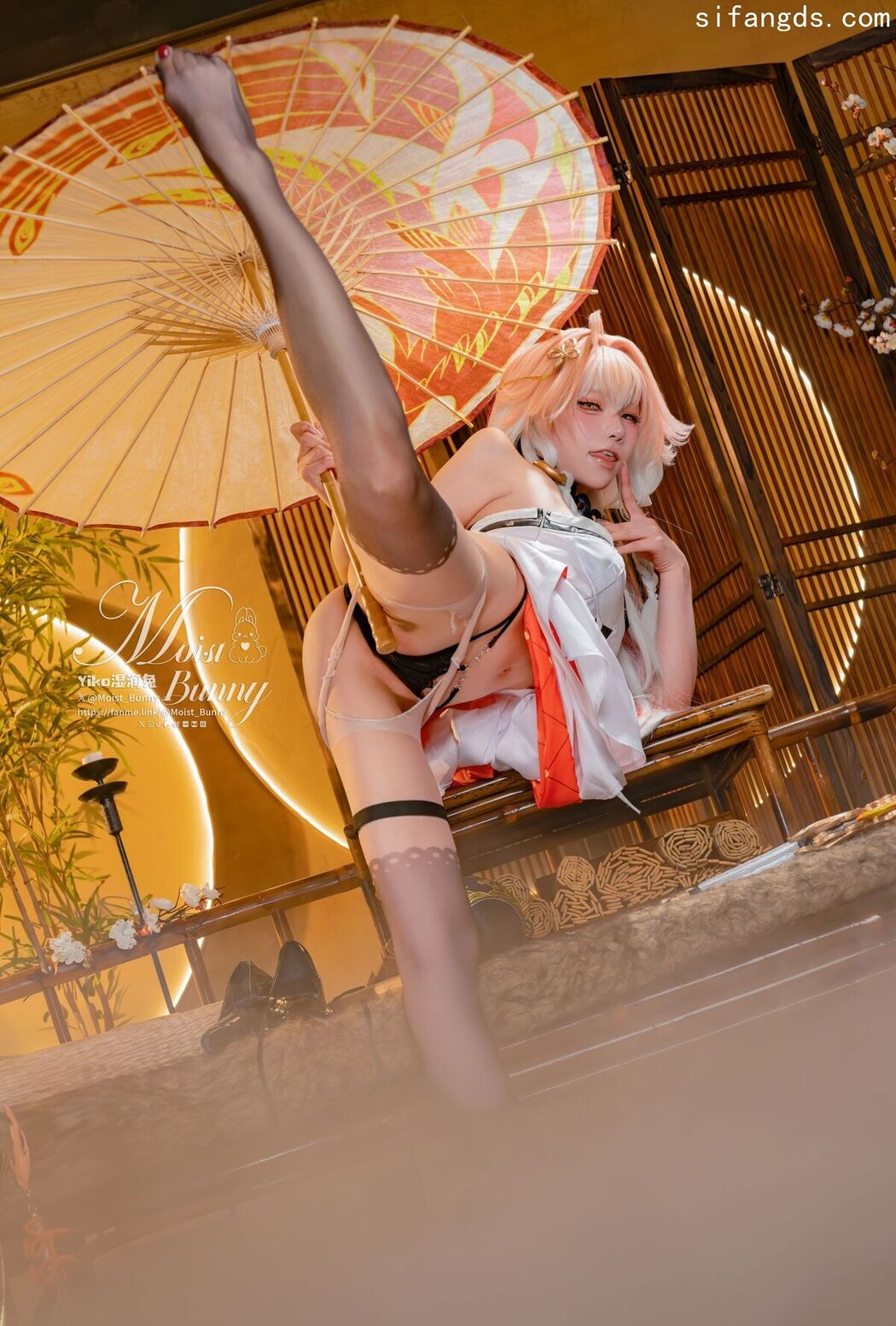 Coser@黏黏团子兔 – TC 6月作品 炽羽策阵星-长离 Part02 (56P)