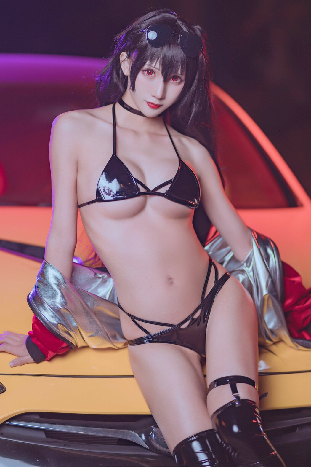 Coser@masaki雅祈 – 大凤机车服 (19P) Cover Photo