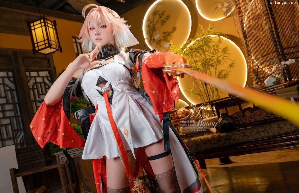 Coser@黏黏团子兔 – TC 6月作品 炽羽策阵星-长离 Part02 (56P)
