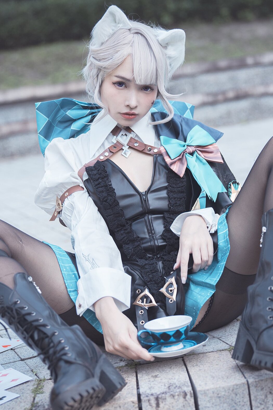 Coser@慕慕Momo – 原神 Genshin 琳妮特的色情魔術 室外 (35P) Cover Photo