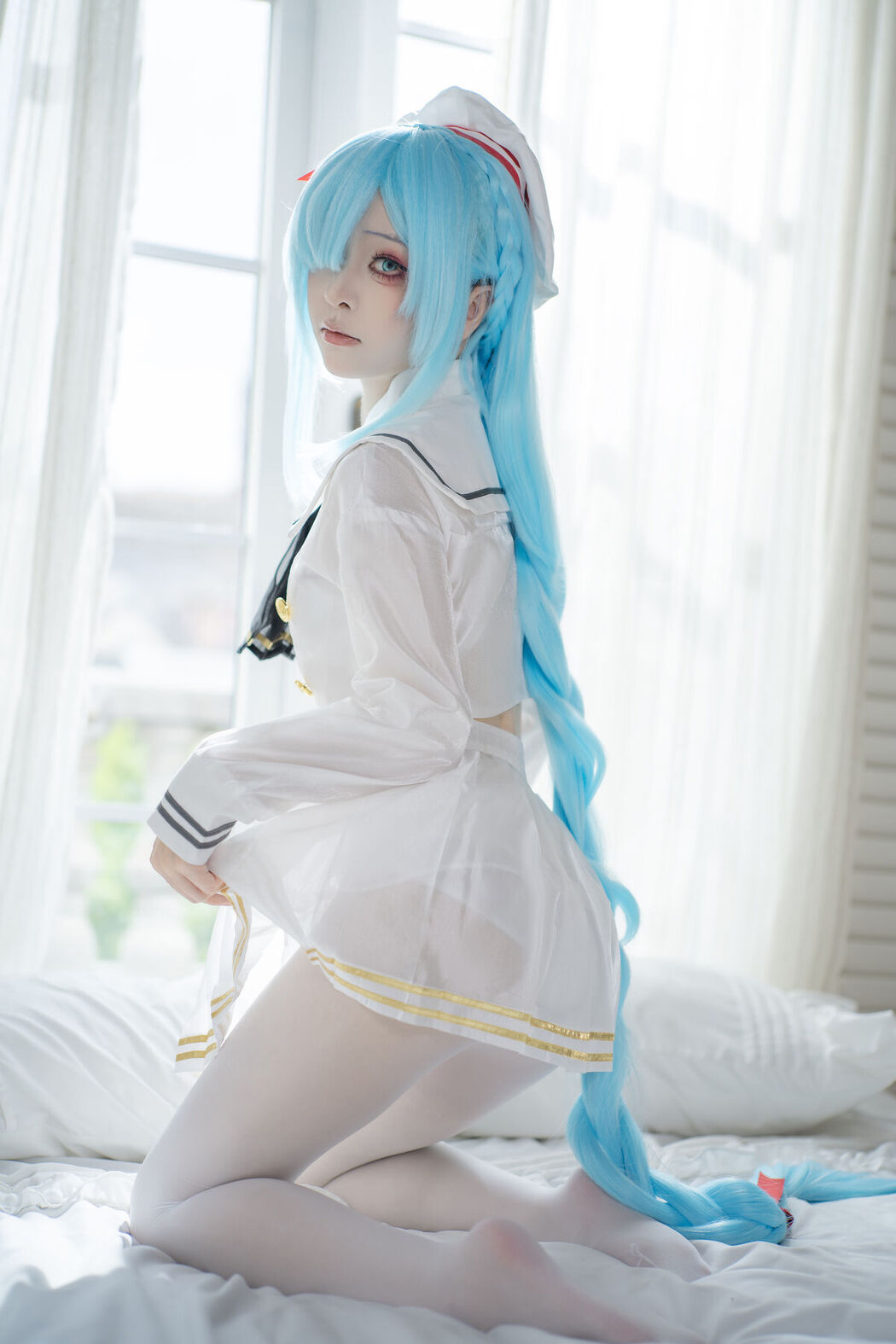 Coser@矢量鱼 &#8211; 雅努斯水手服 (39P)