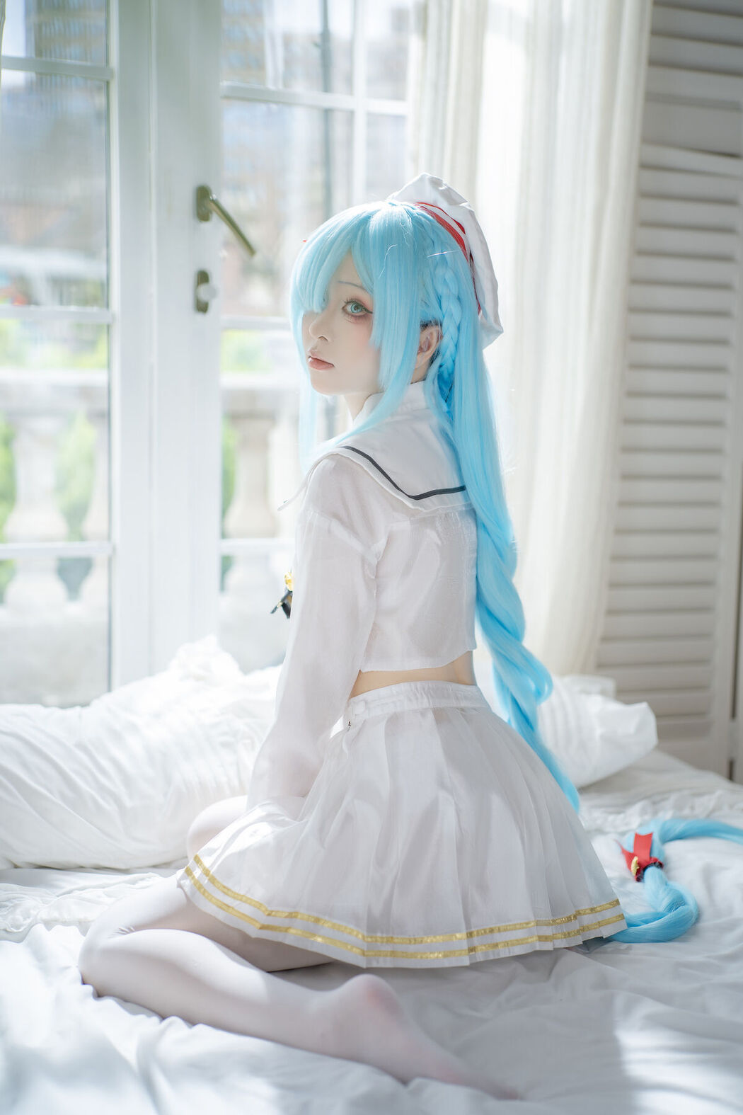 Coser@矢量鱼 &#8211; 雅努斯水手服 (39P)