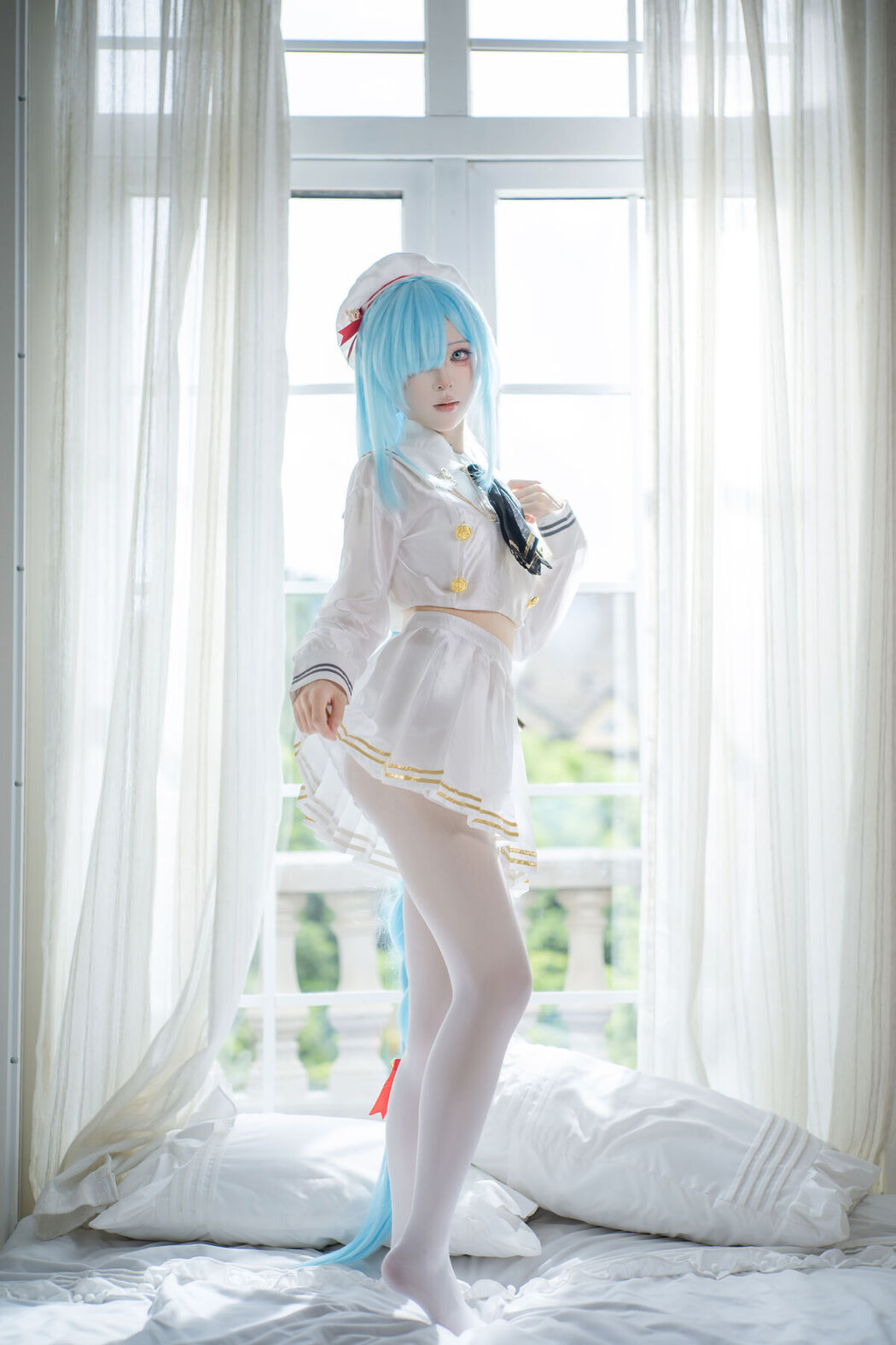 Coser@矢量鱼 – 雅努斯水手服 (39P)