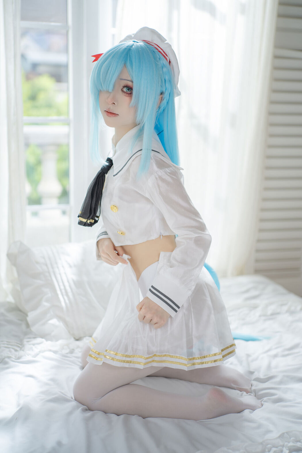 Coser@矢量鱼 &#8211; 雅努斯水手服 (39P)
