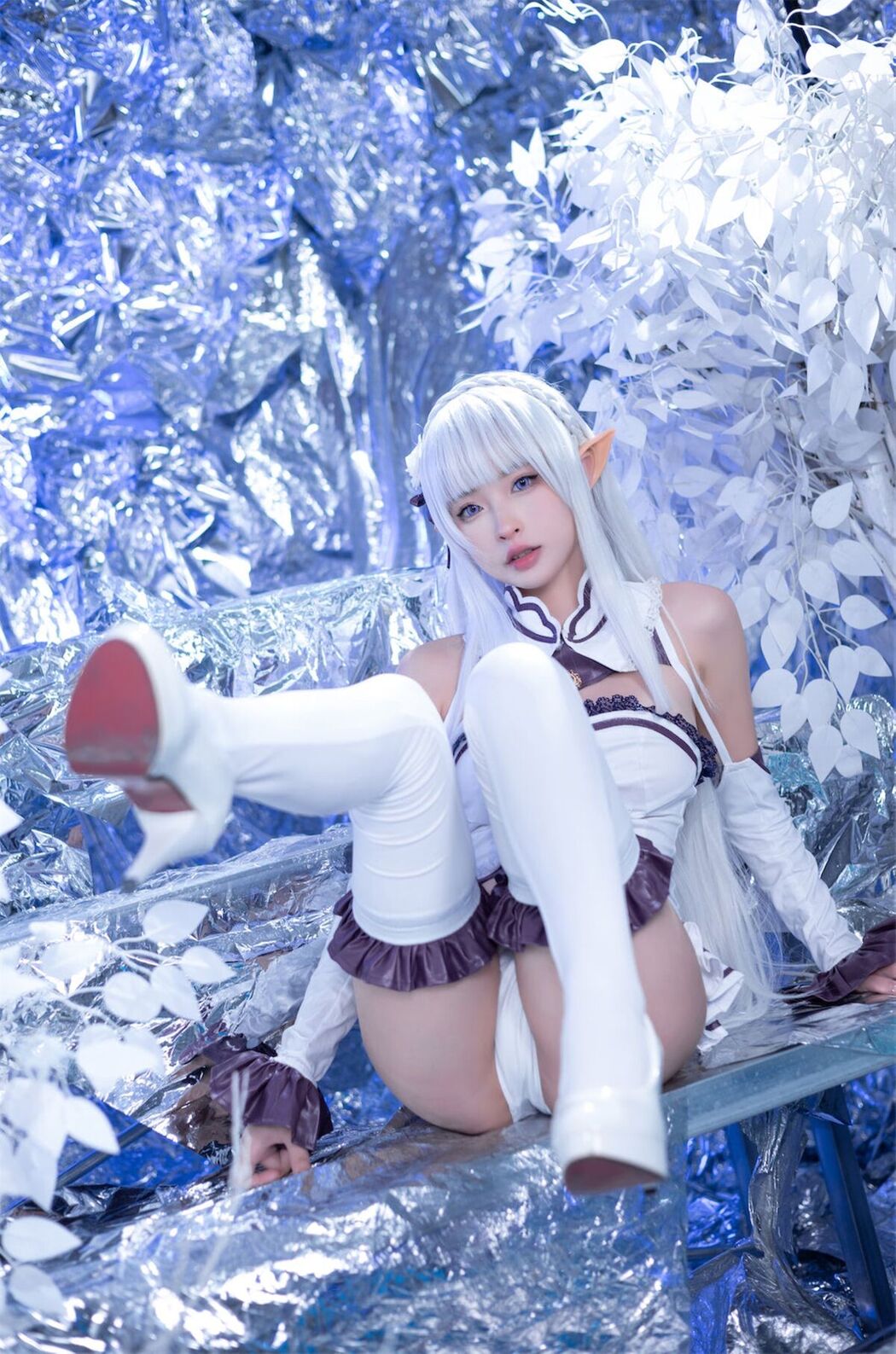 Coser@清水由乃 – 重生之我是艾米莉亚 (41P)