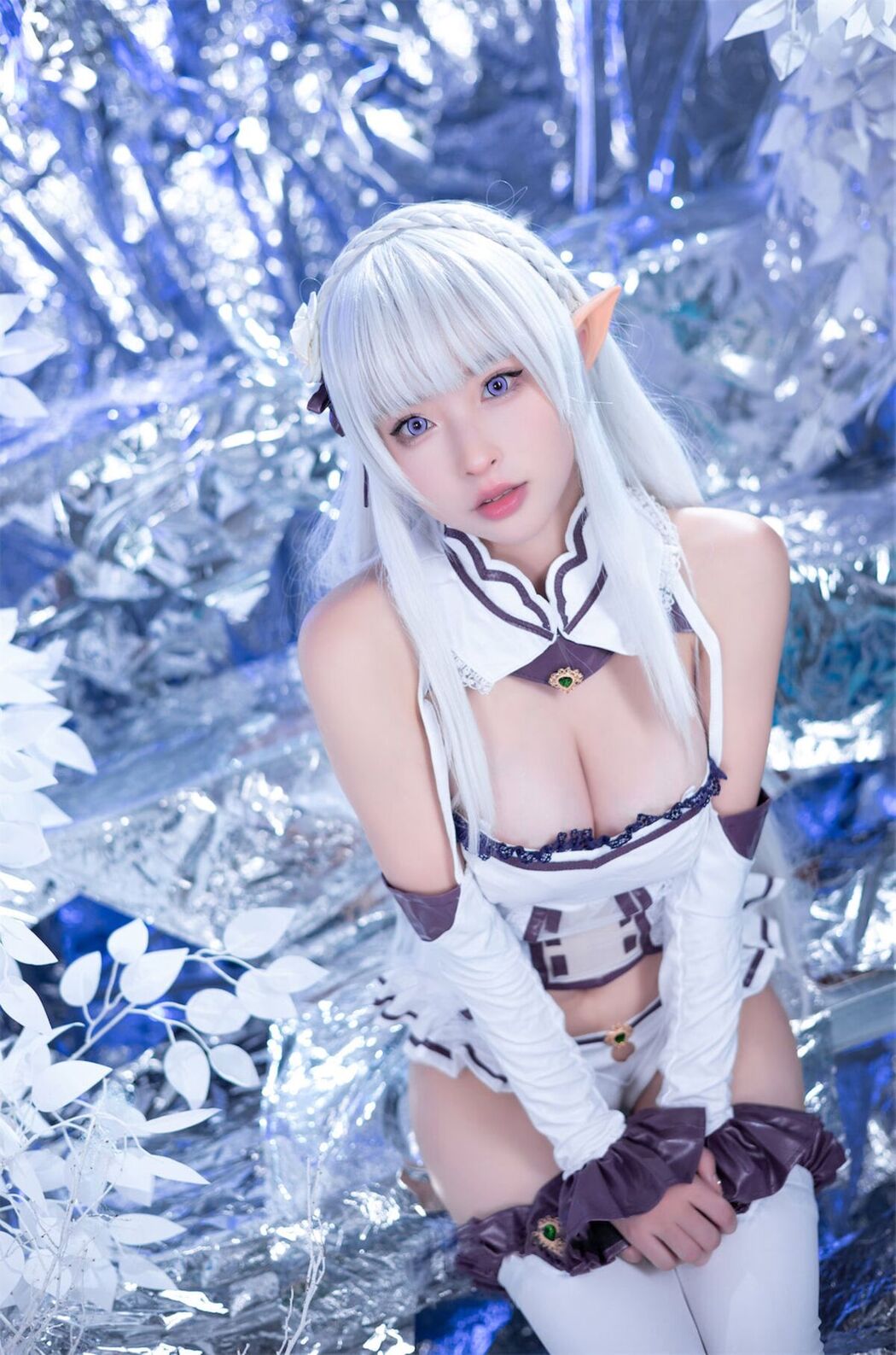 Coser@清水由乃 – 重生之我是艾米莉亚 (41P)