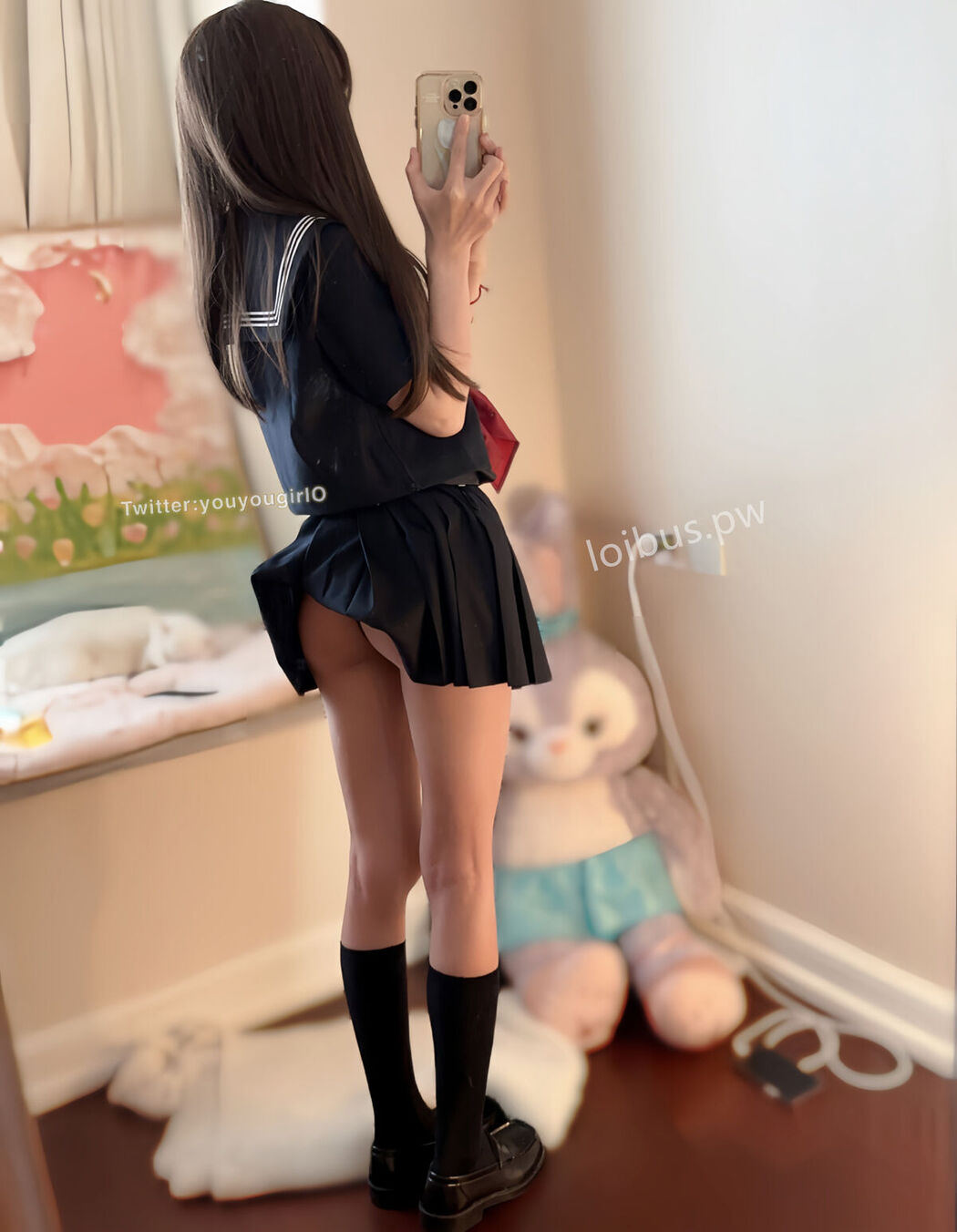 Coser@neko酱 – 海军JK视频福利 (38P – 3V)