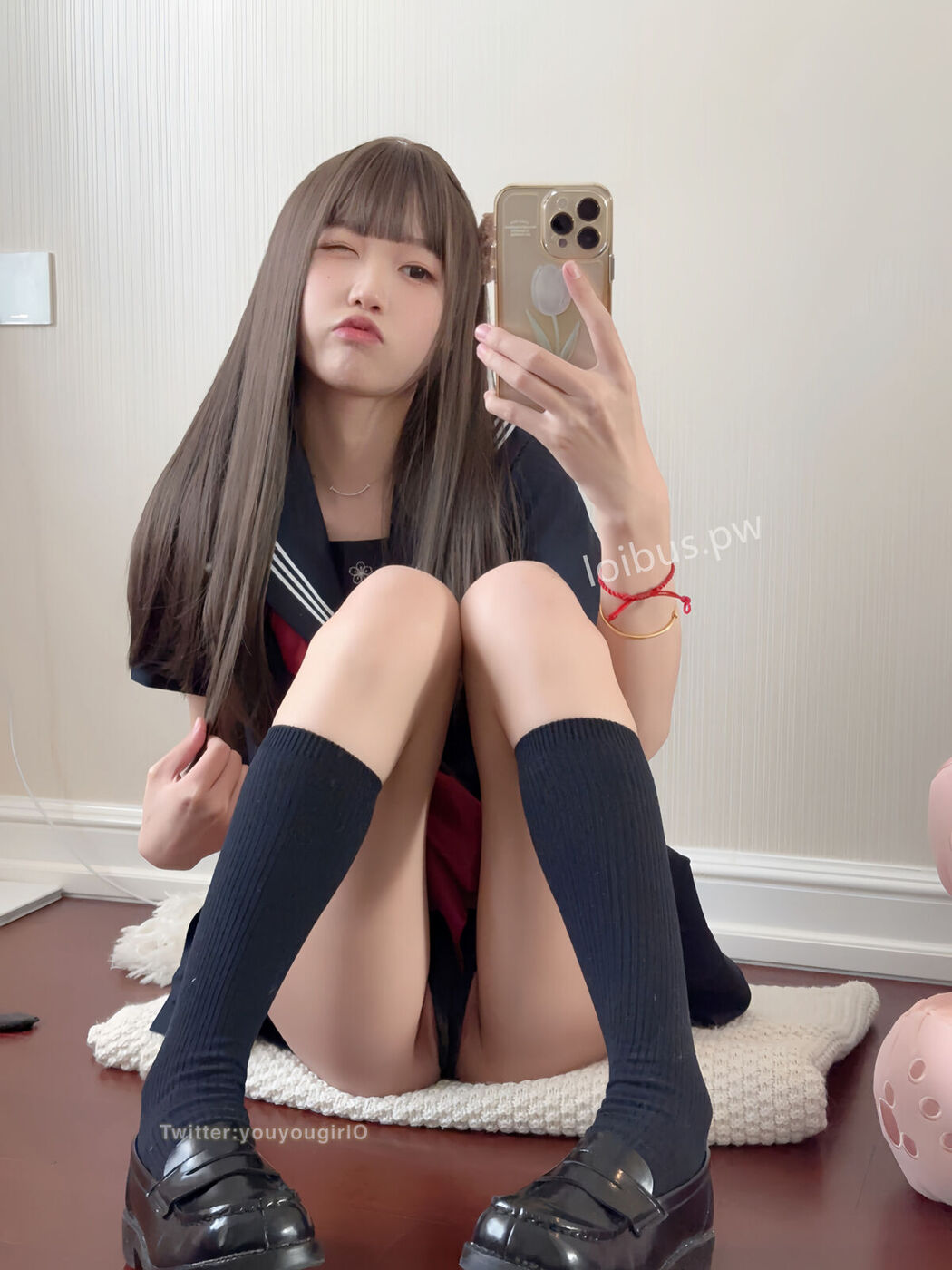 Coser@neko酱 – 海军JK视频福利 (38P – 3V)