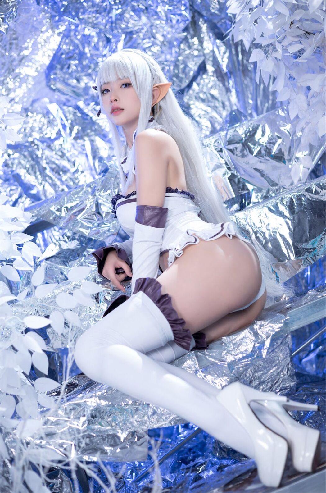 Coser@清水由乃 – 重生之我是艾米莉亚 (41P)