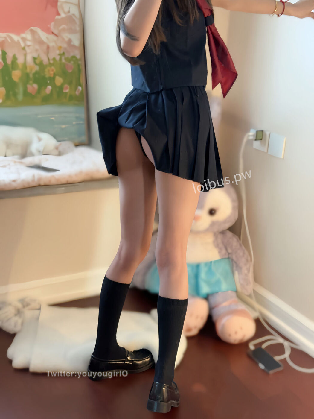 Coser@neko酱 – 海军JK视频福利 (38P – 3V)