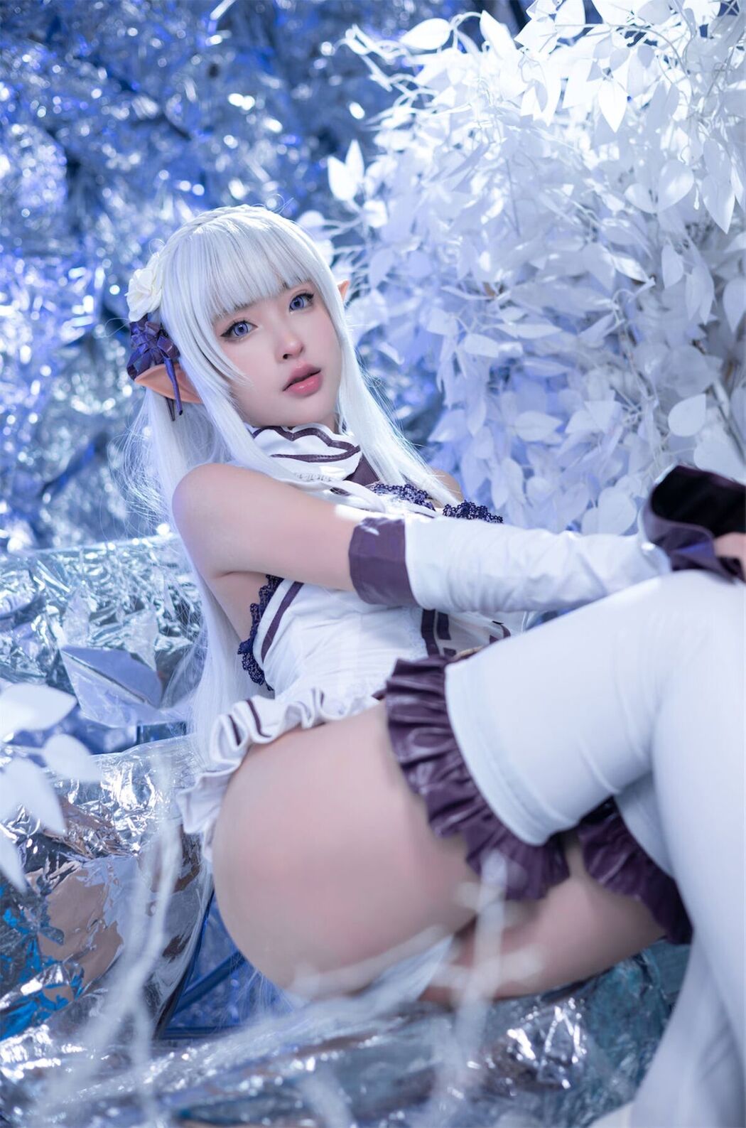 Coser@清水由乃 – 重生之我是艾米莉亚 (41P)