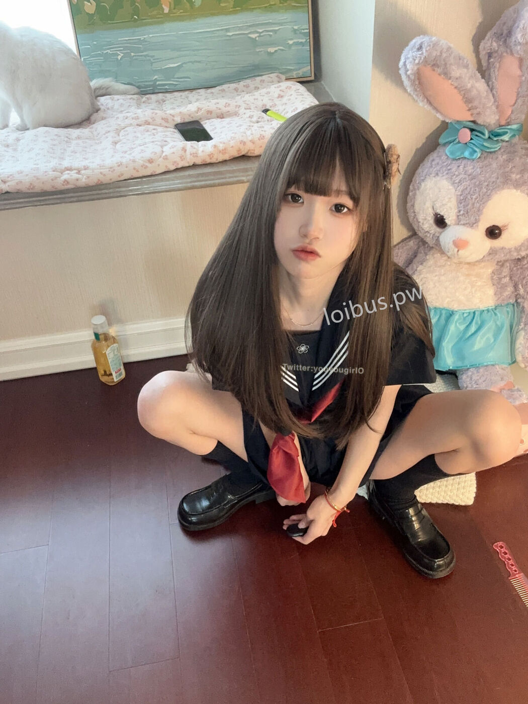 Coser@neko酱 – 海军JK视频福利 (38P – 3V)