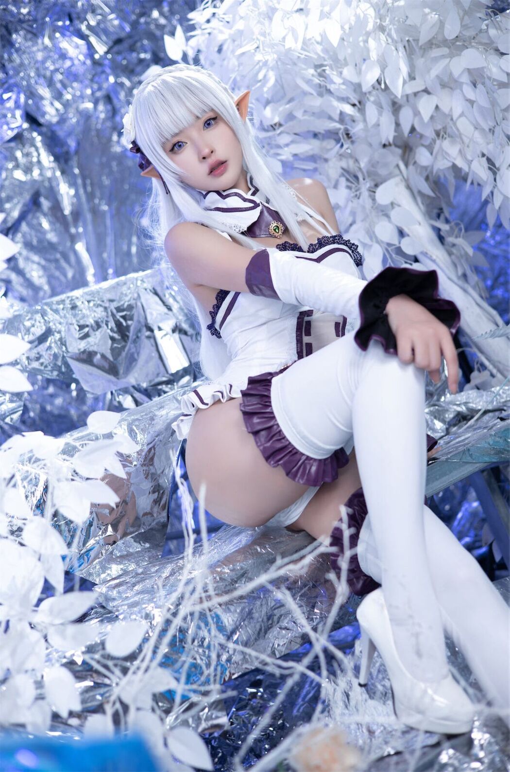 Coser@清水由乃 – 重生之我是艾米莉亚 (41P)