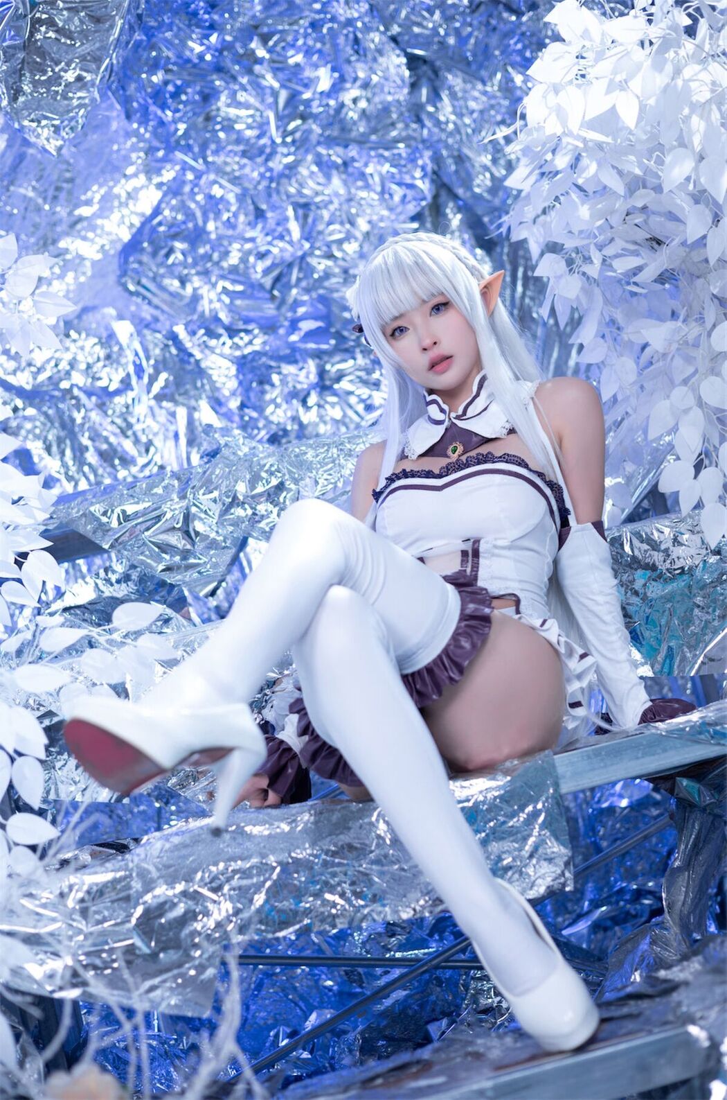 Coser@清水由乃 – 重生之我是艾米莉亚 (41P)