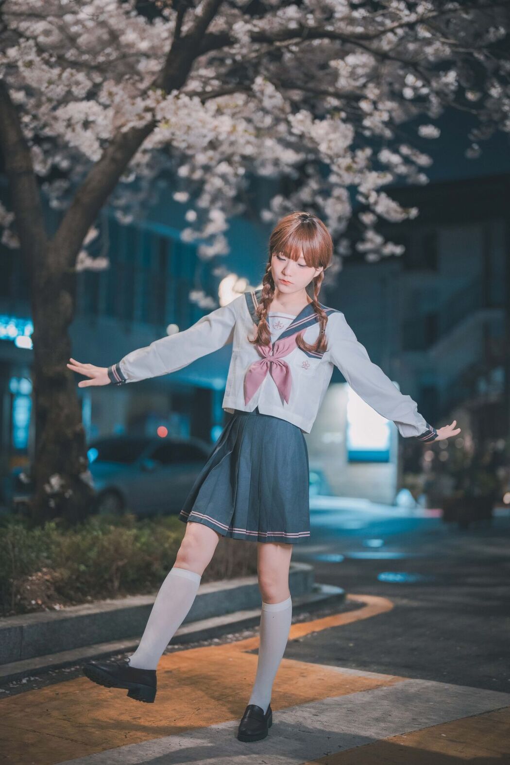 DJAWA Jeong Jenny 정제니 &#8211; Hatsukoi Yozakura Part01 (48P)