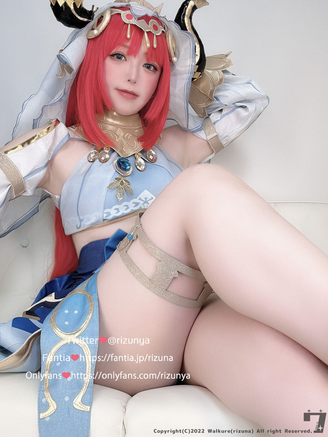 Coser@Rizuna – Nilou Genshin Impact (19P – 1V)