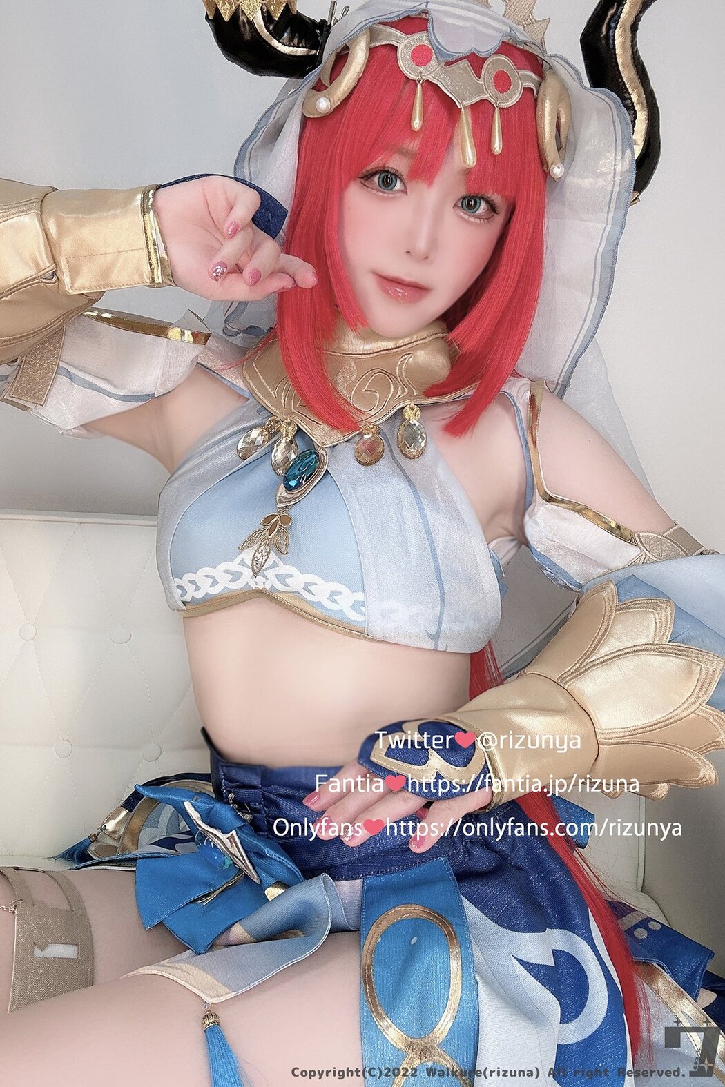 Coser@Rizuna – Nilou Genshin Impact (19P – 1V) Cover Photo