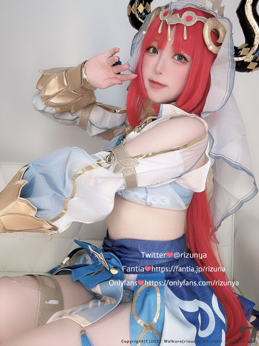 Coser@Rizuna – Nilou Genshin Impact (19P – 1V)