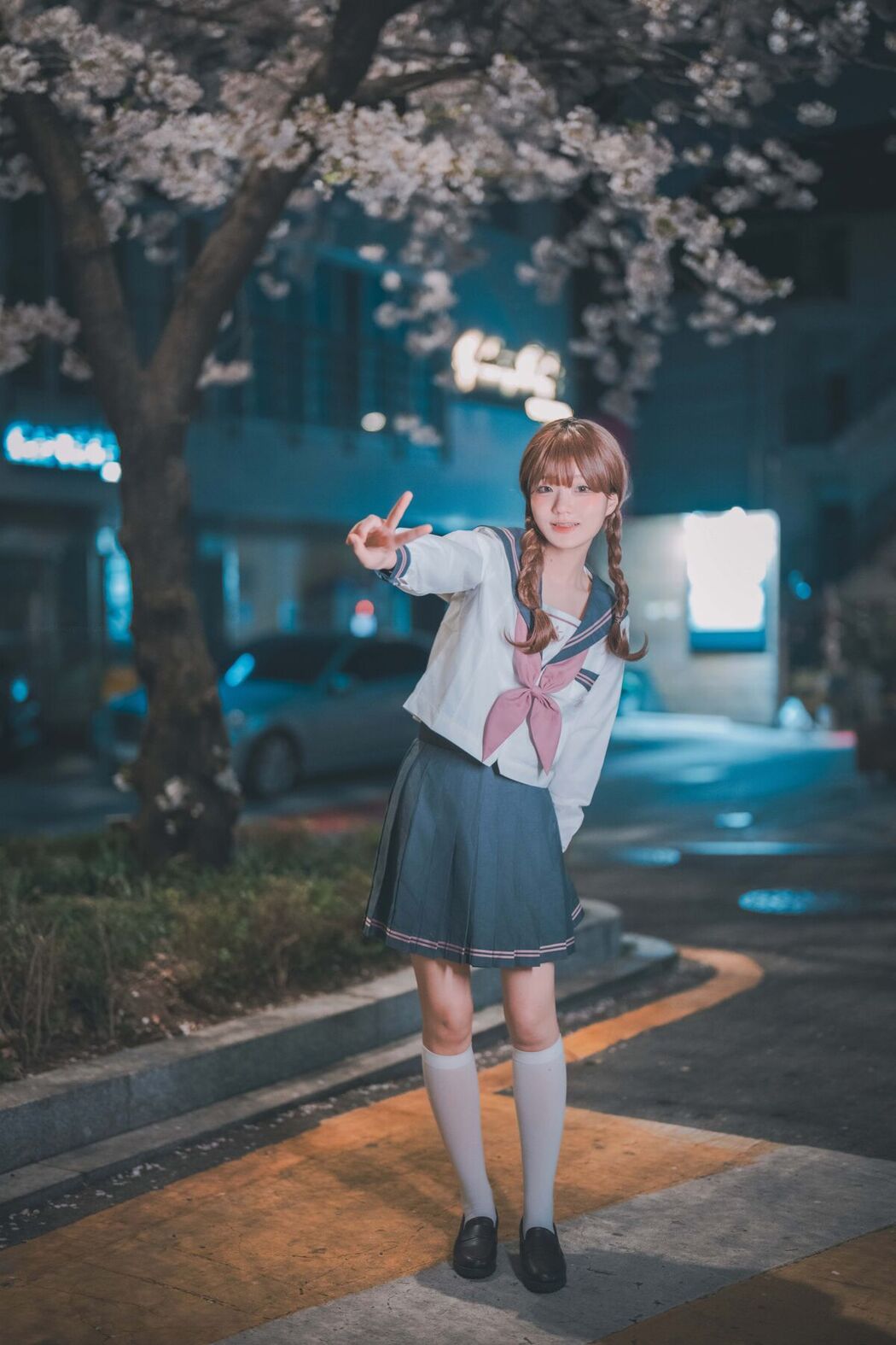 DJAWA Jeong Jenny 정제니 &#8211; Hatsukoi Yozakura Part01 (48P)