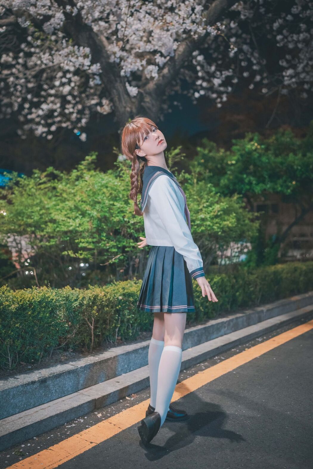 DJAWA Jeong Jenny 정제니 &#8211; Hatsukoi Yozakura Part02 (48P)