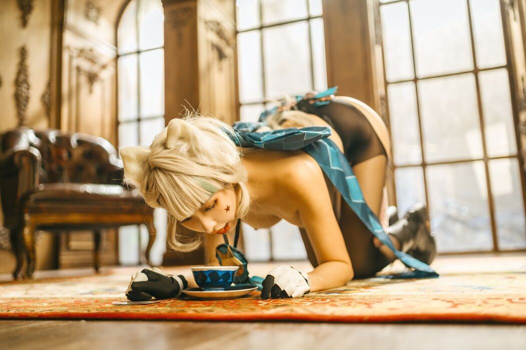 Coser@慕慕Momo &#8211; 原神 Genshin 琳妮特的色情魔術 室内 (57P)