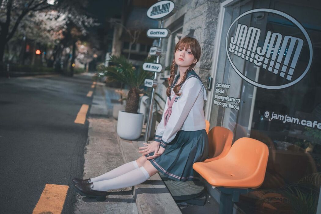 DJAWA Jeong Jenny 정제니 &#8211; Hatsukoi Yozakura Part02 (48P)