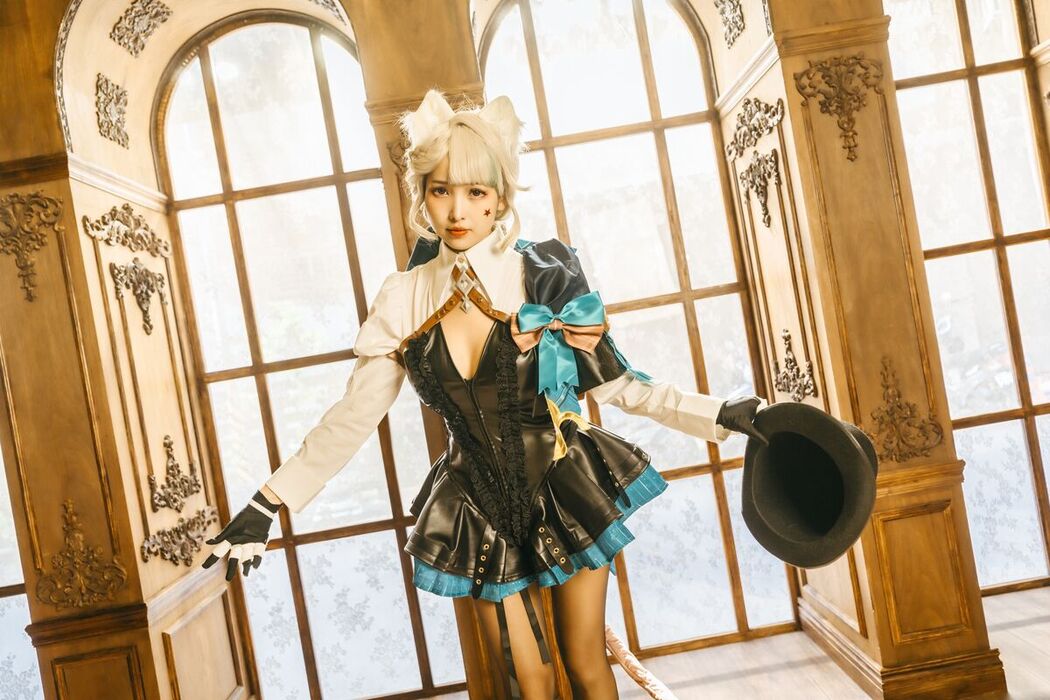 Coser@慕慕Momo &#8211; 原神 Genshin 琳妮特的色情魔術 室内 (57P)