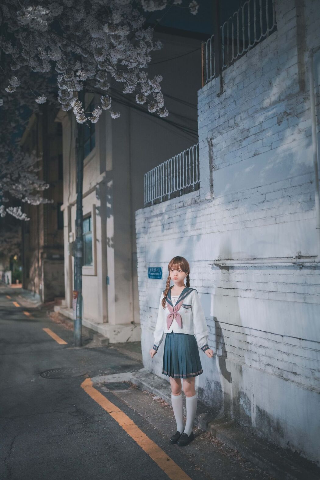 DJAWA Jeong Jenny 정제니 &#8211; Hatsukoi Yozakura Part02 (48P)