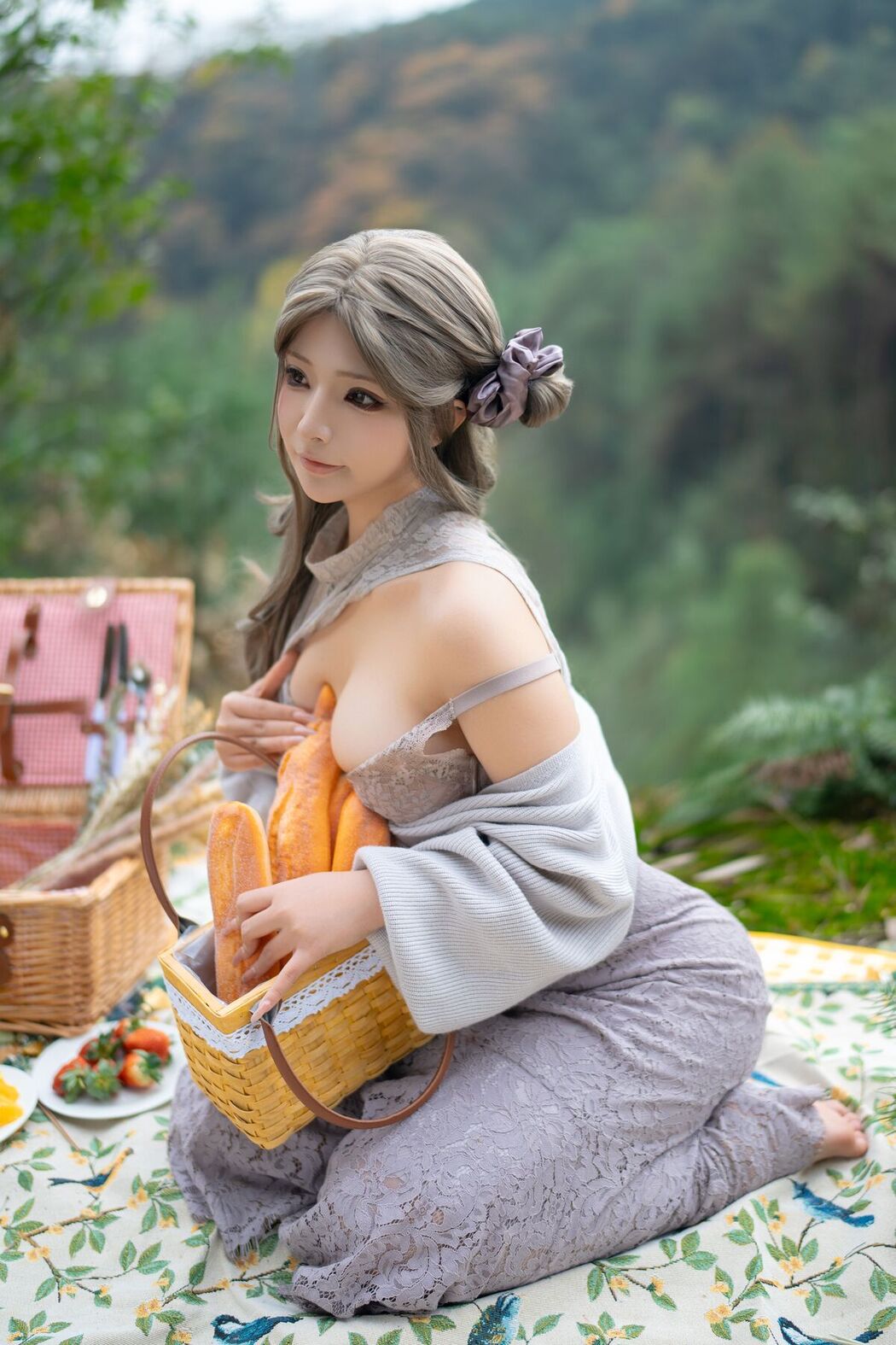 Coser@yuuhui玉汇 &#8211; 太太的春游计划 Part01 (66P &#8211; 2V)