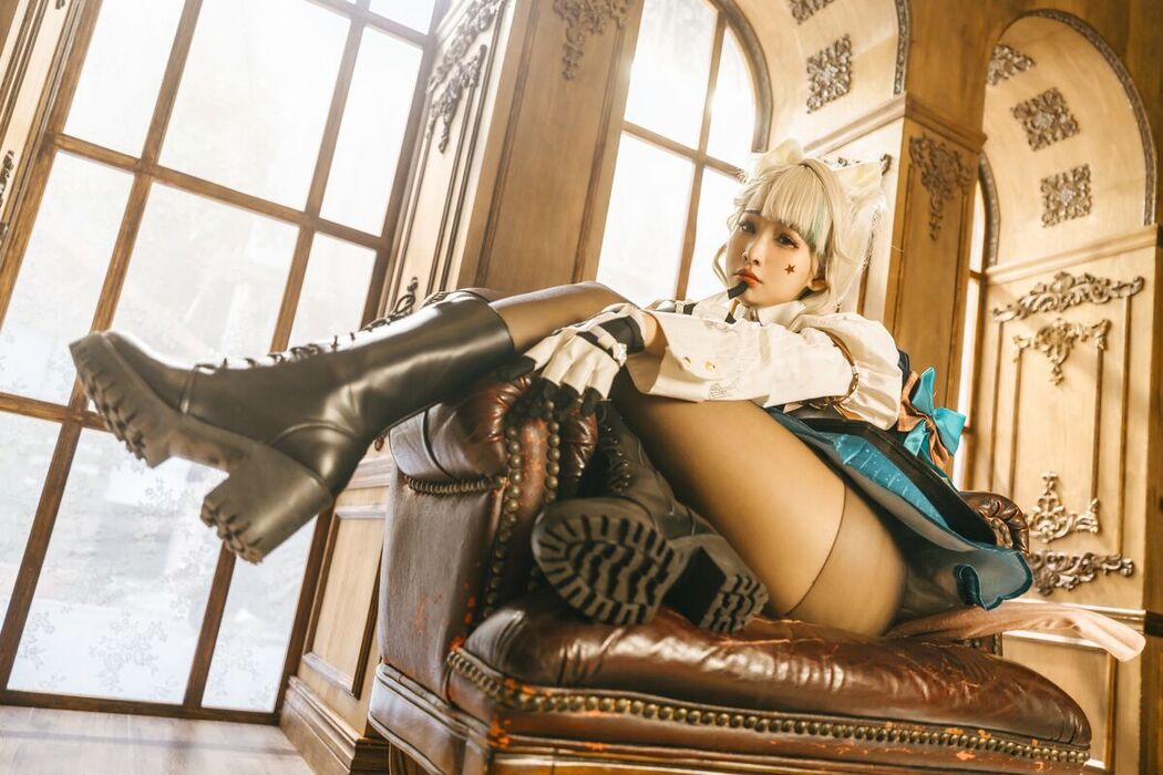 Coser@慕慕Momo &#8211; 原神 Genshin 琳妮特的色情魔術 室内 (57P)