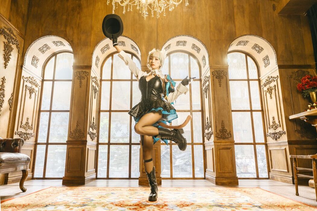 Coser@慕慕Momo &#8211; 原神 Genshin 琳妮特的色情魔術 室内 (57P)