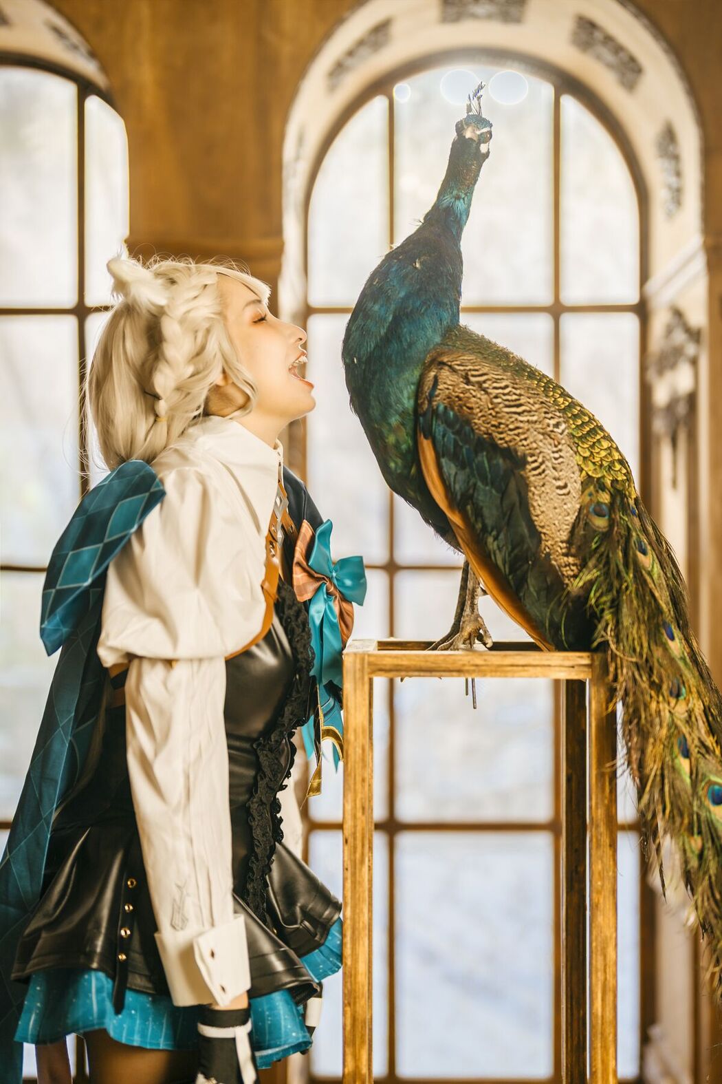 Coser@慕慕Momo &#8211; 原神 Genshin 琳妮特的色情魔術 室内 (57P)