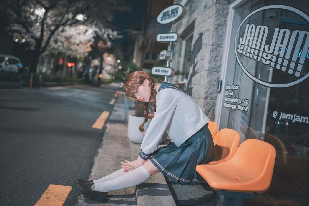 DJAWA Jeong Jenny 정제니 &#8211; Hatsukoi Yozakura Part02 (48P)