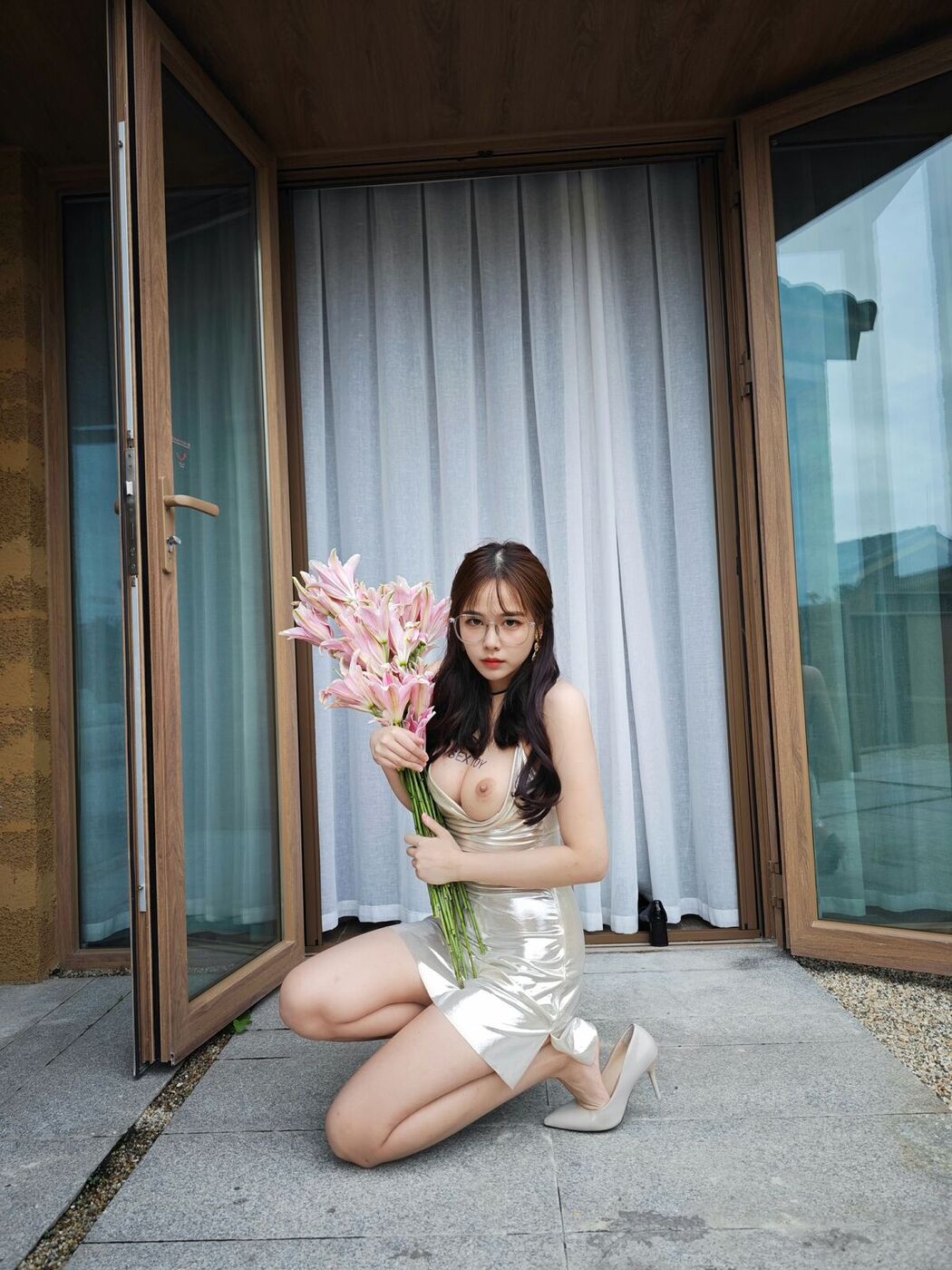 Ceason Photography &#8211; 白色漆皮连衣裙