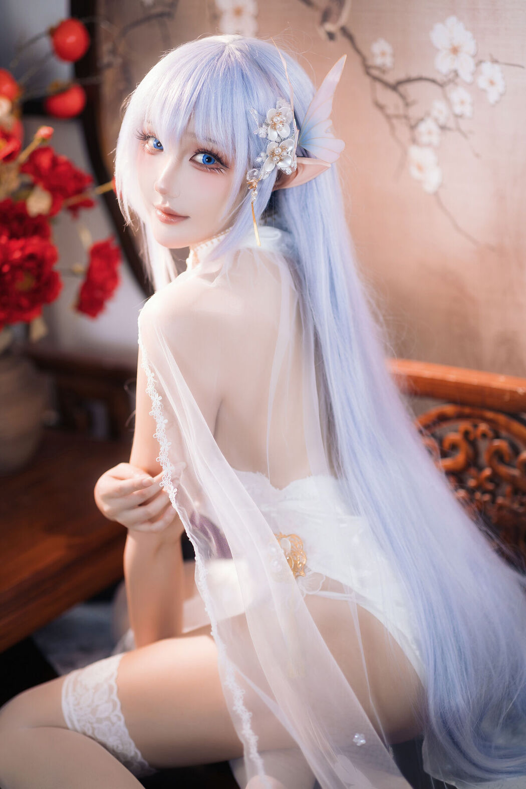 Coser@瓜希酱 – 阿尔比恩旗袍 (20P)