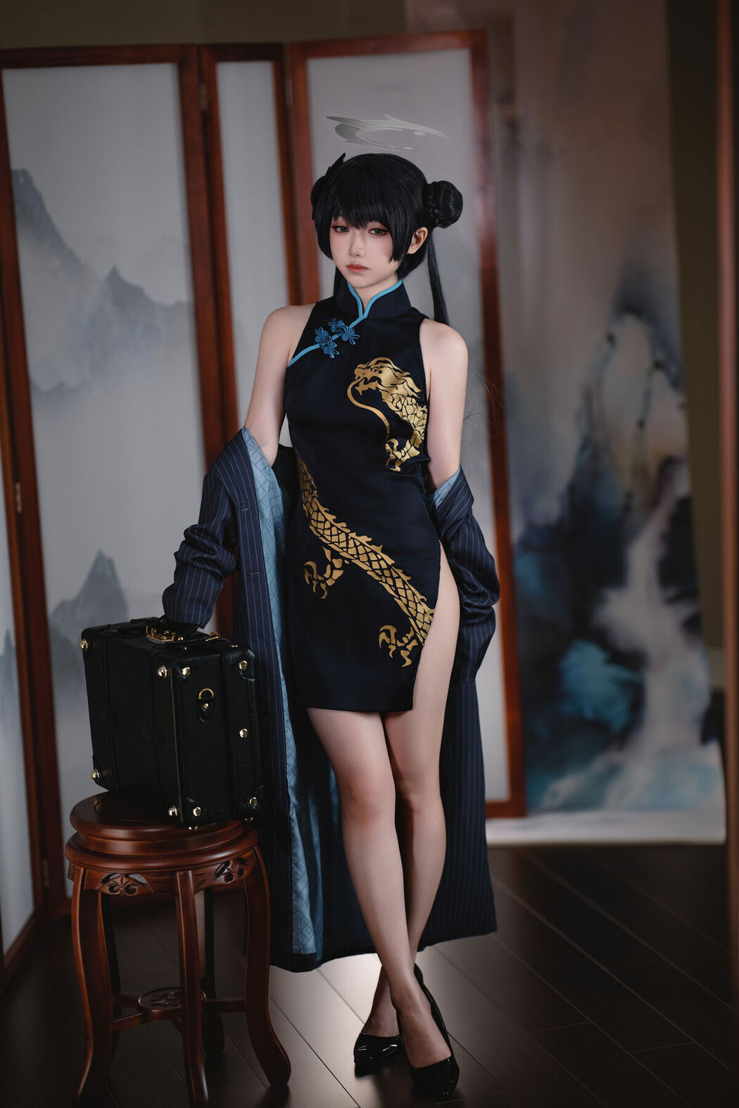 Coser@小木曾aya &#8211; 蔚蓝档案 妃咲 (33P)