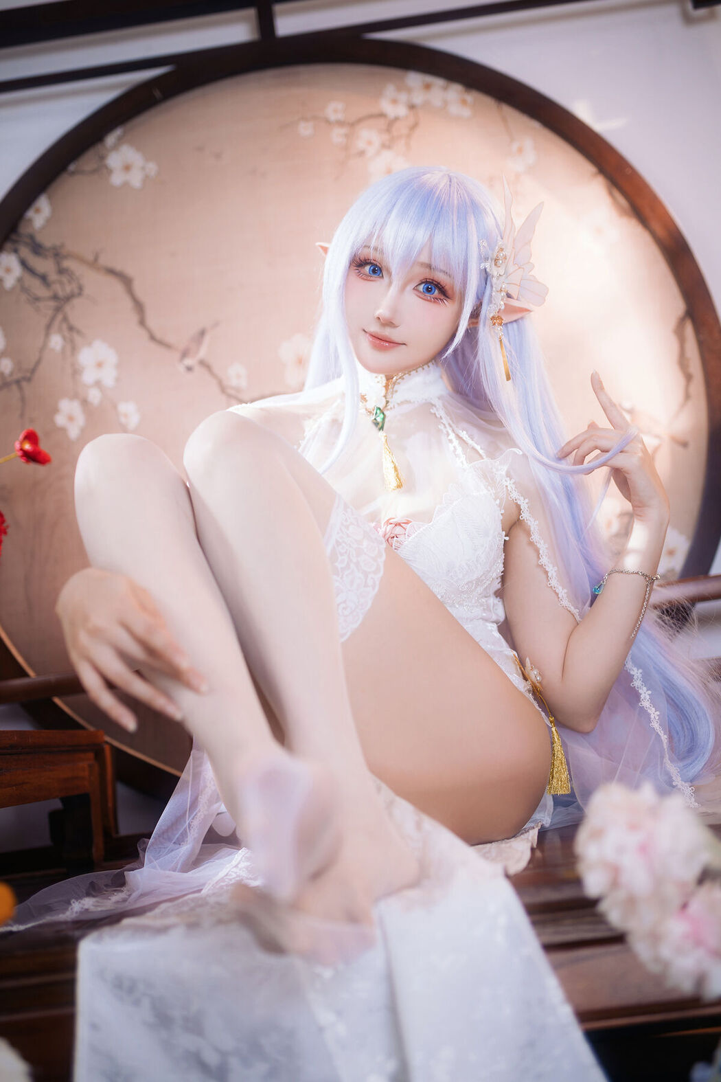 Coser@瓜希酱 – 阿尔比恩旗袍 (20P)