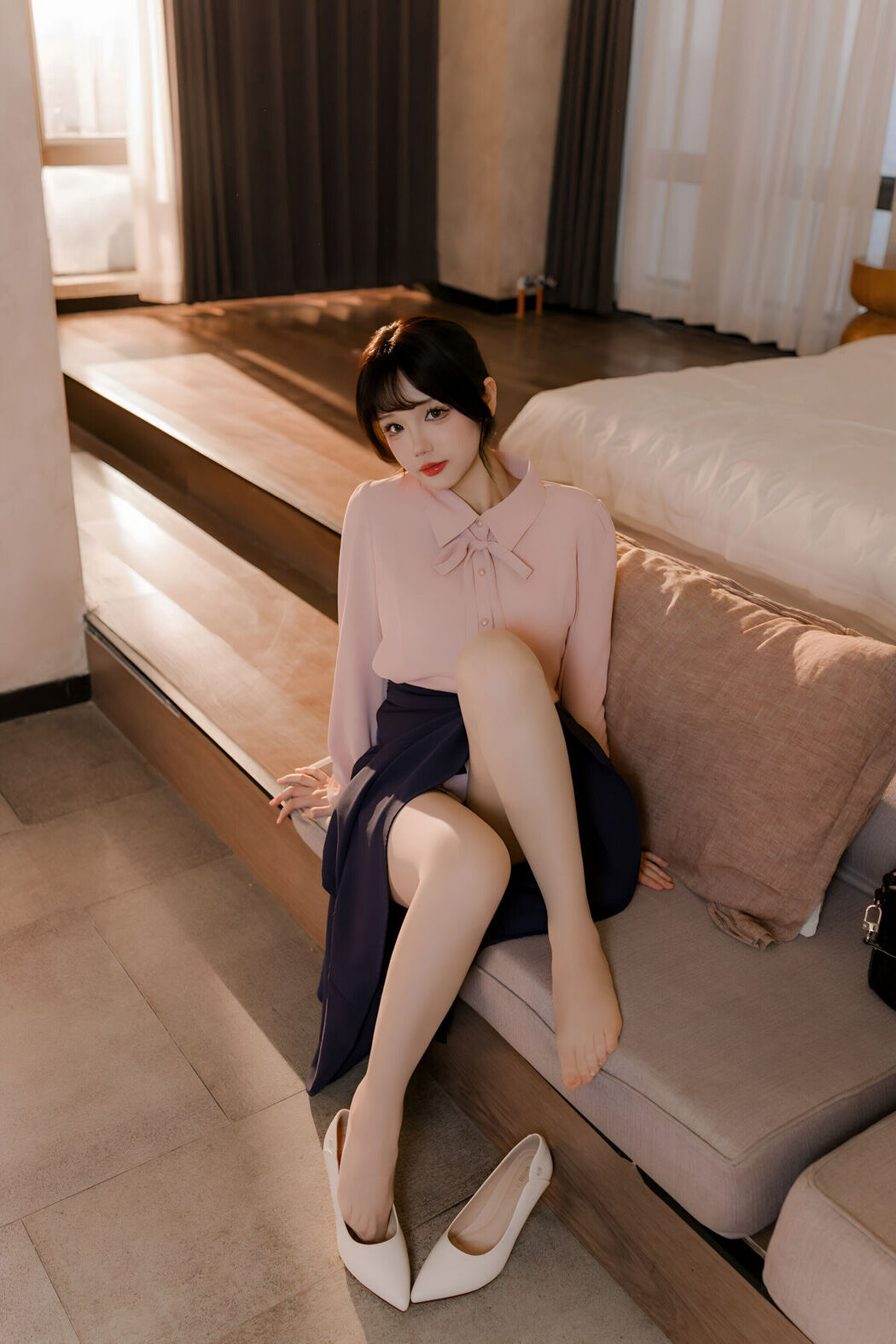 Coser@雪晴Astra – 肉丝通勤OL (72P – 1V)