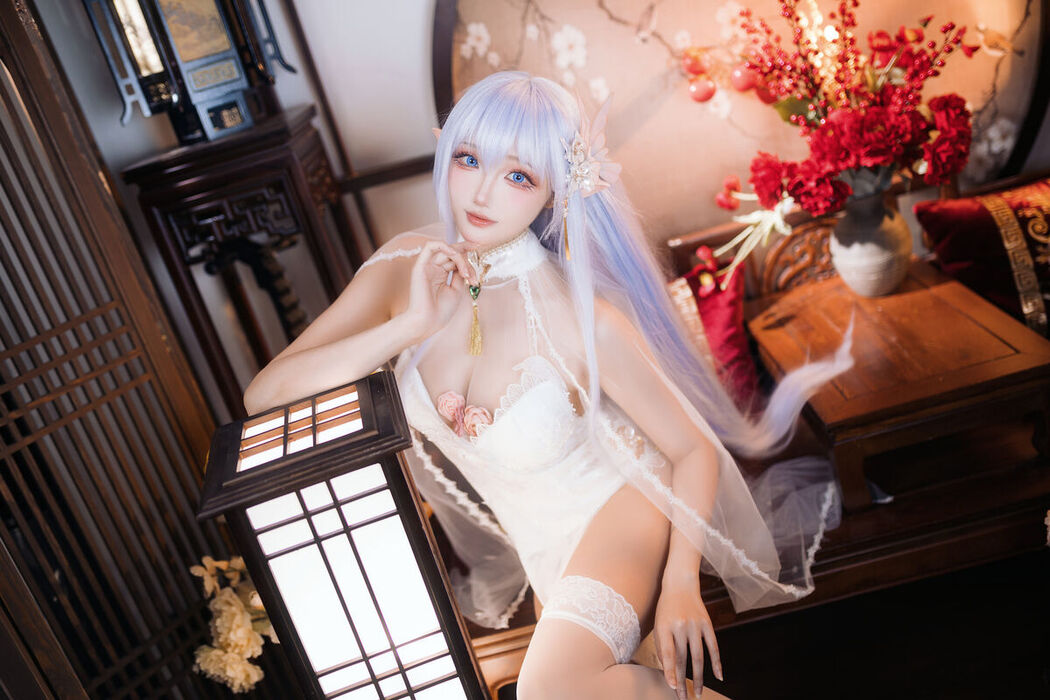 Coser@瓜希酱 – 阿尔比恩旗袍 (20P)
