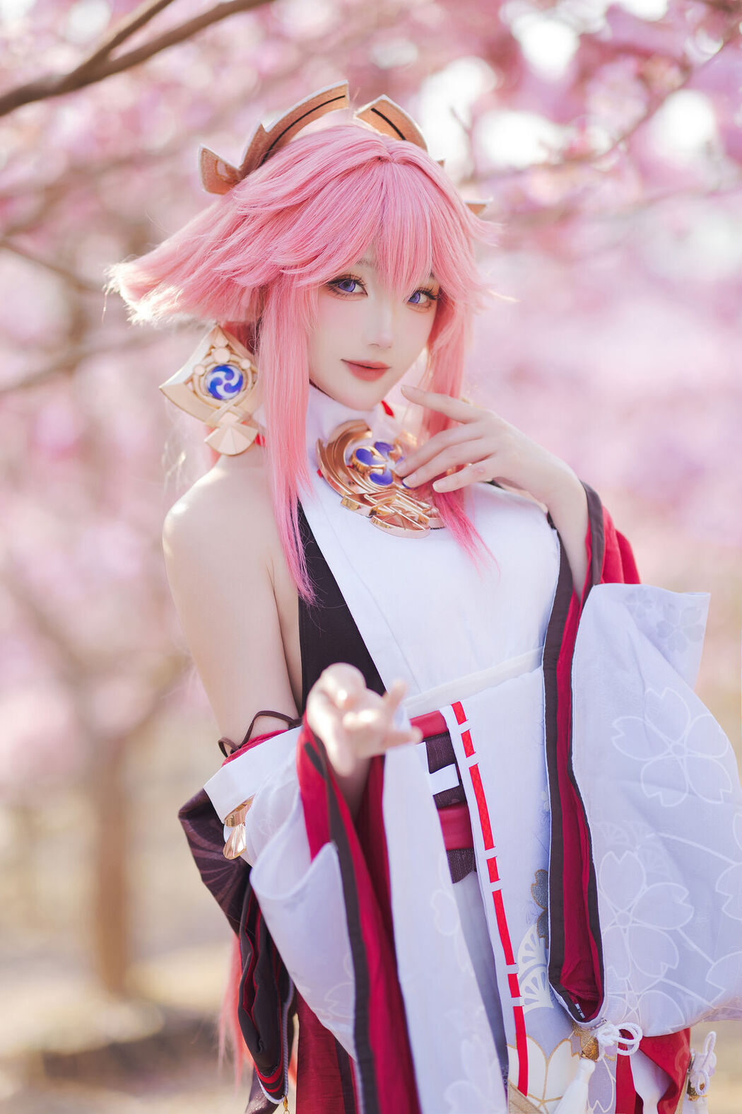 Coser@瓜希酱 – 原神 八重神子 (20P)