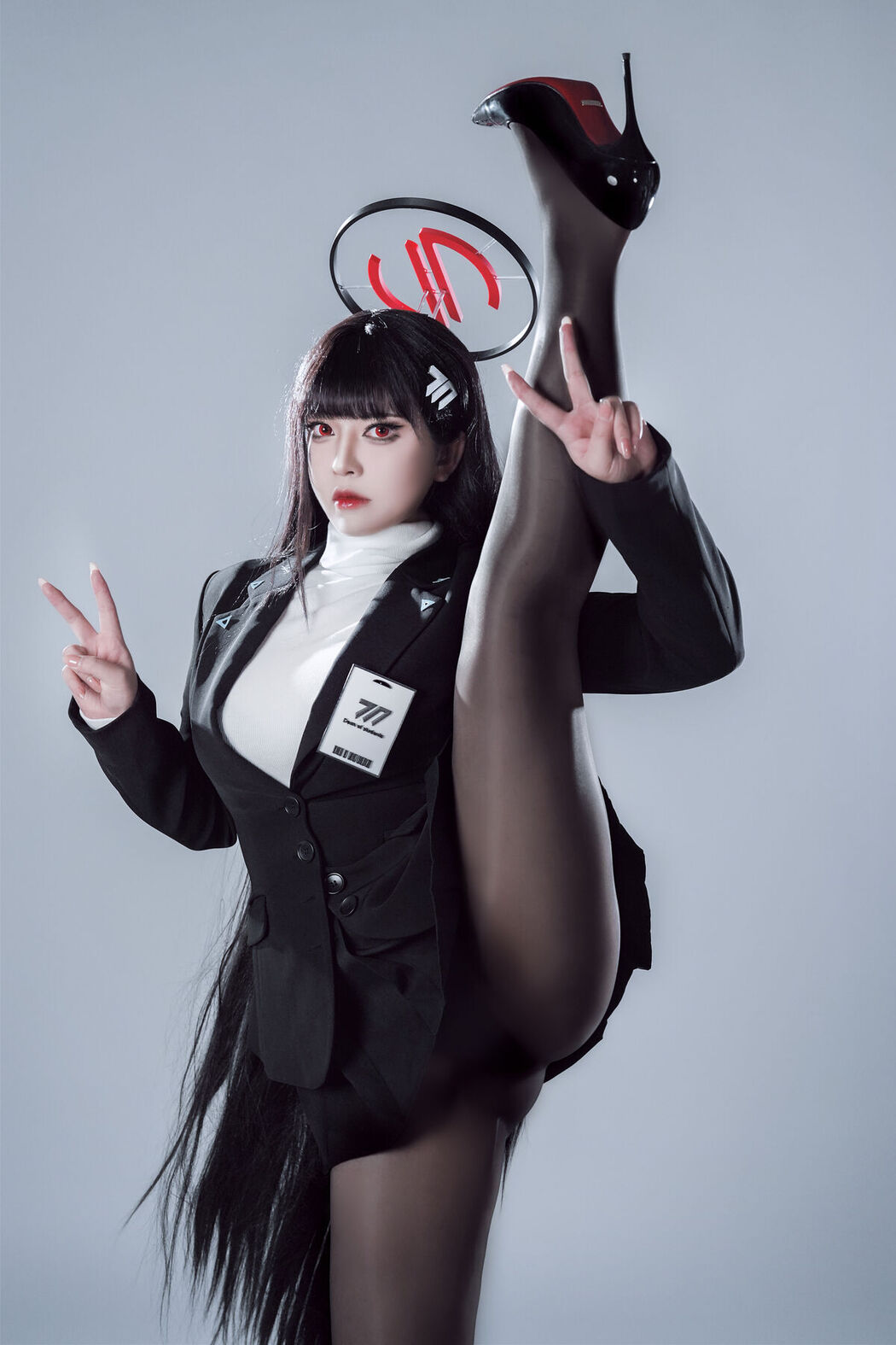 Coser@半半子 – 碧蓝档案 调月莉音 (60P)