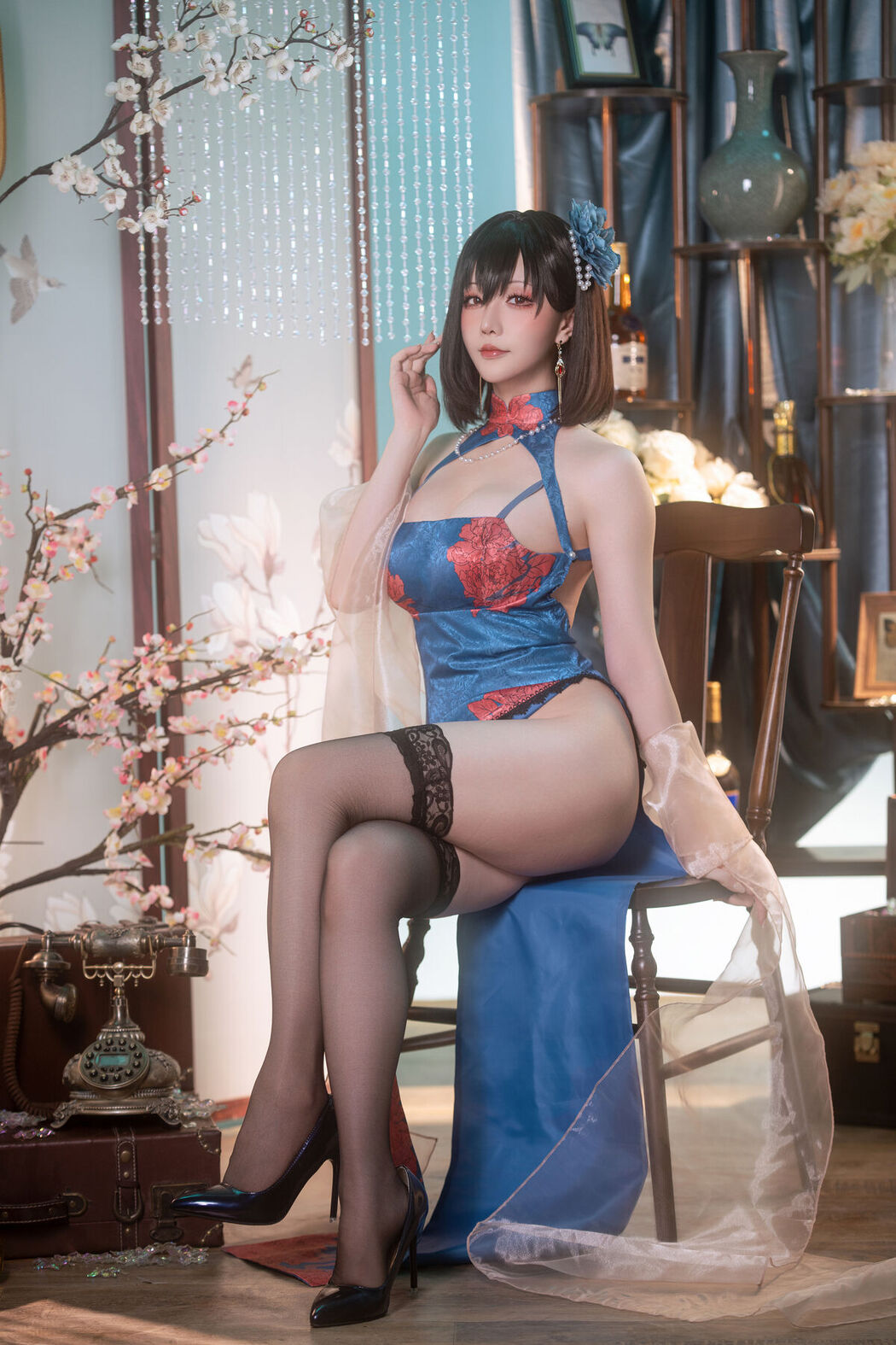 Coser@星之迟迟Hoshilily &#8211; 碧蓝航线 建武 (66P &#8211; 1V)
