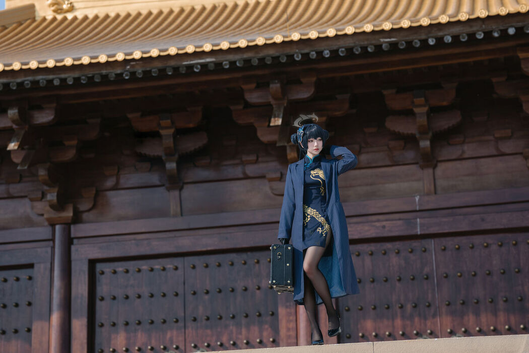 Coser@小木曾aya &#8211; 蔚蓝档案 妃咲 (33P)
