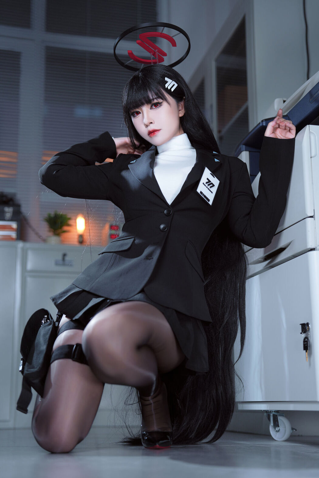 Coser@半半子 – 碧蓝档案 调月莉音 (60P)