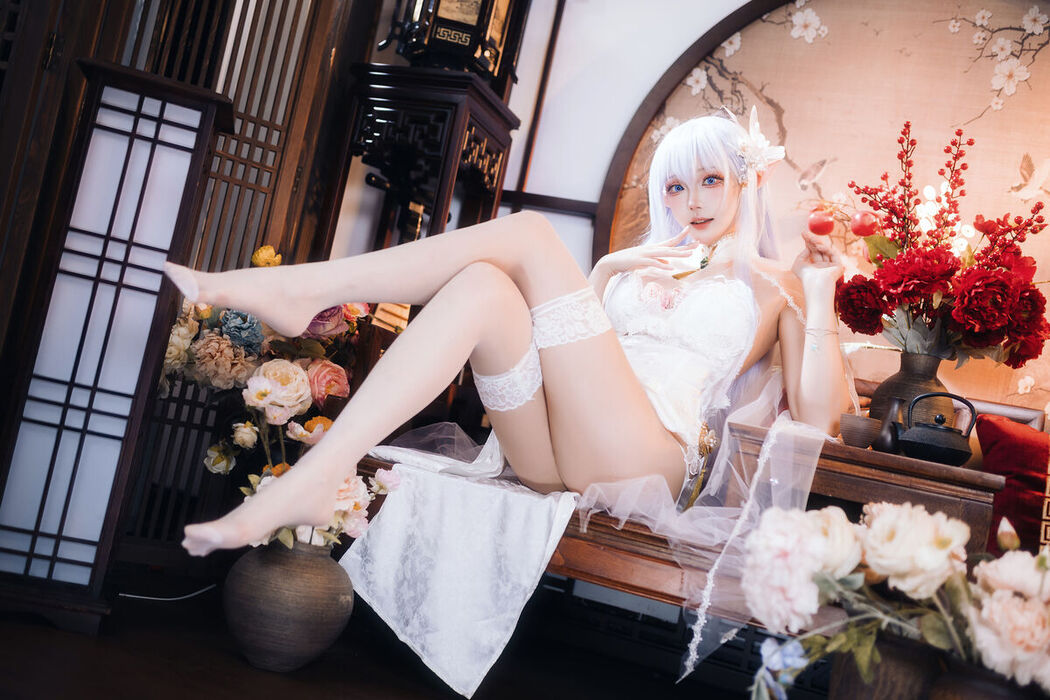 Coser@瓜希酱 – 阿尔比恩旗袍 (20P)
