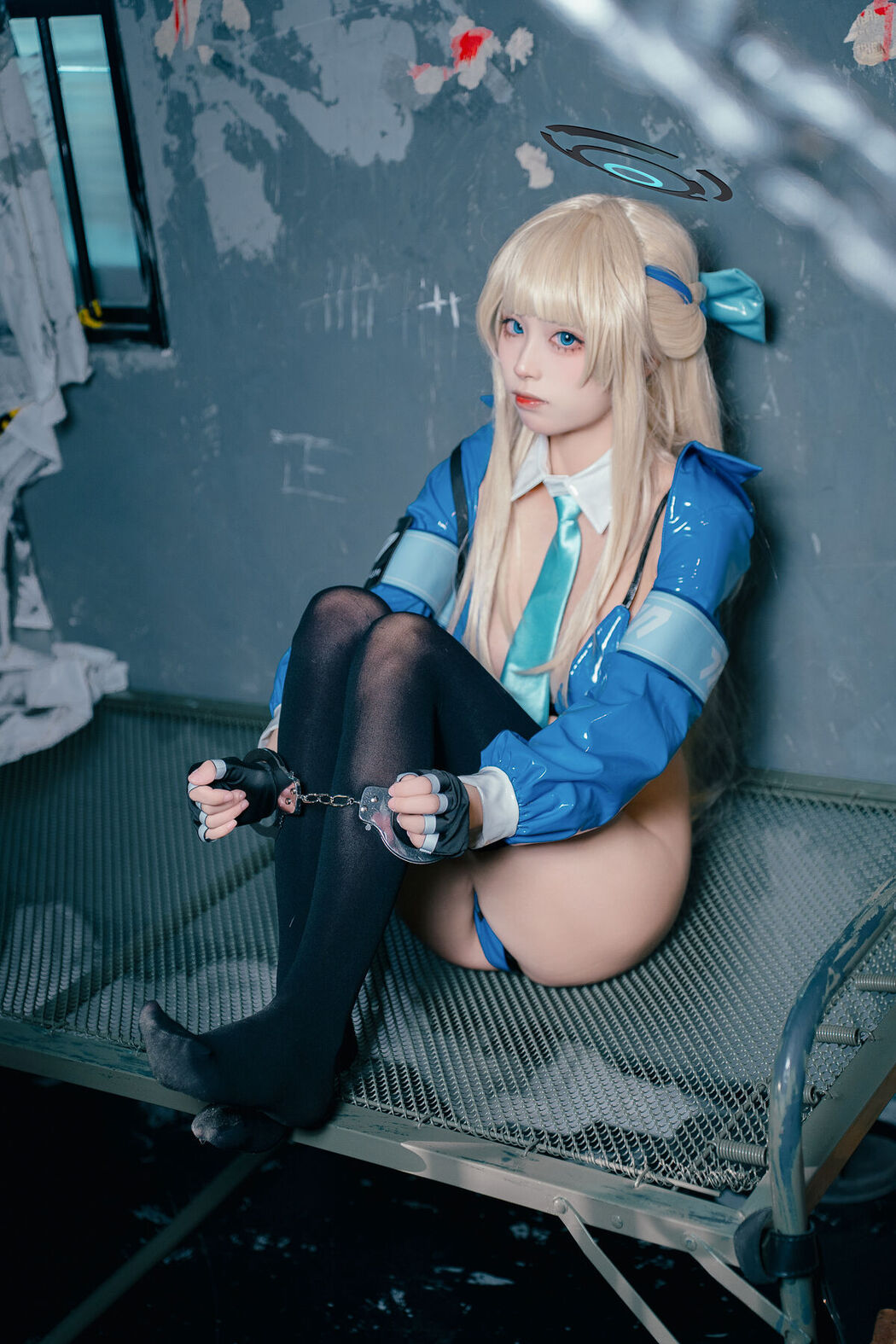 Coser@三無人型 &#8211; 蔚蓝档案 飞鸟马时女警 (41P)