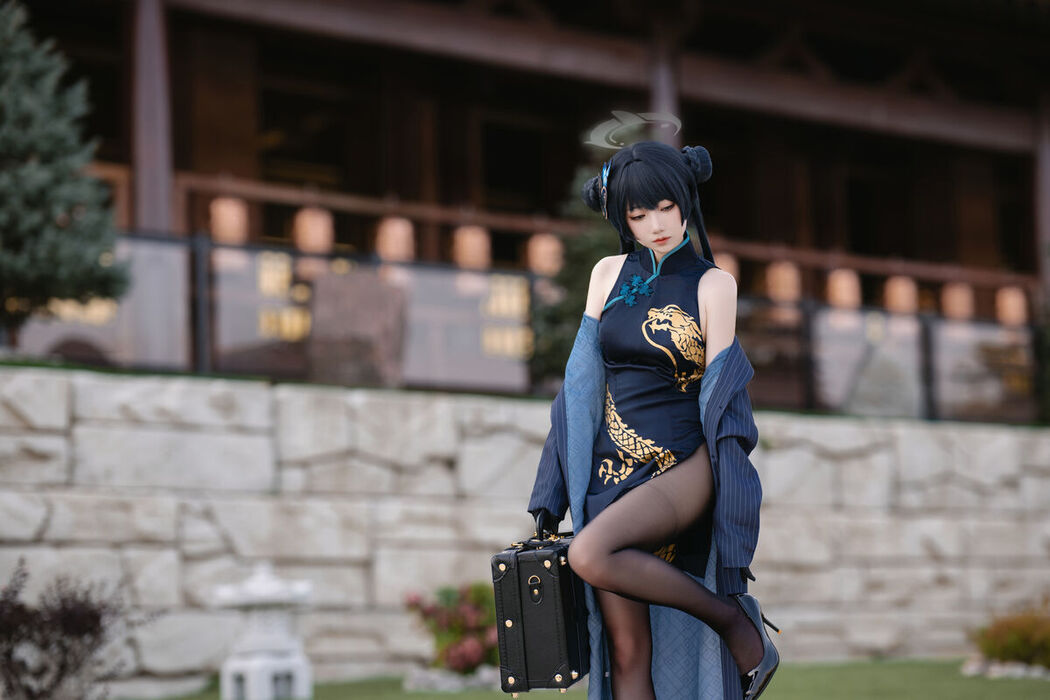 Coser@小木曾aya &#8211; 蔚蓝档案 妃咲 (33P)